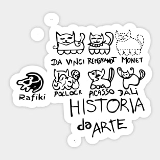 History of art Sticker